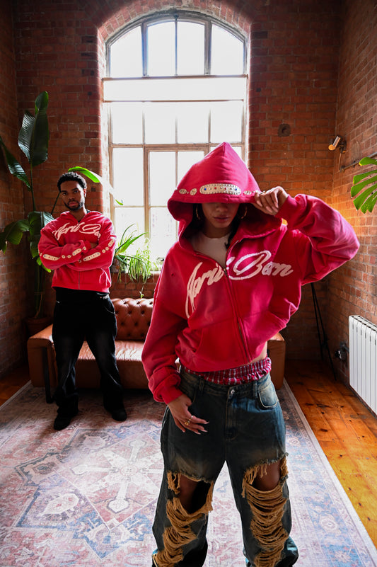 Gemstone (Sunfade Red) zipup