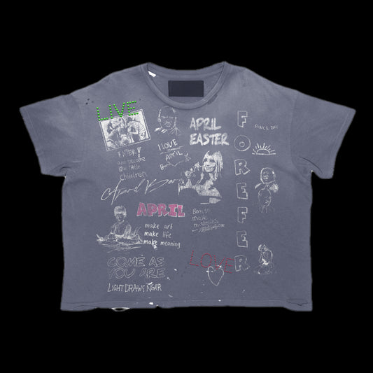 I Love April Tee
